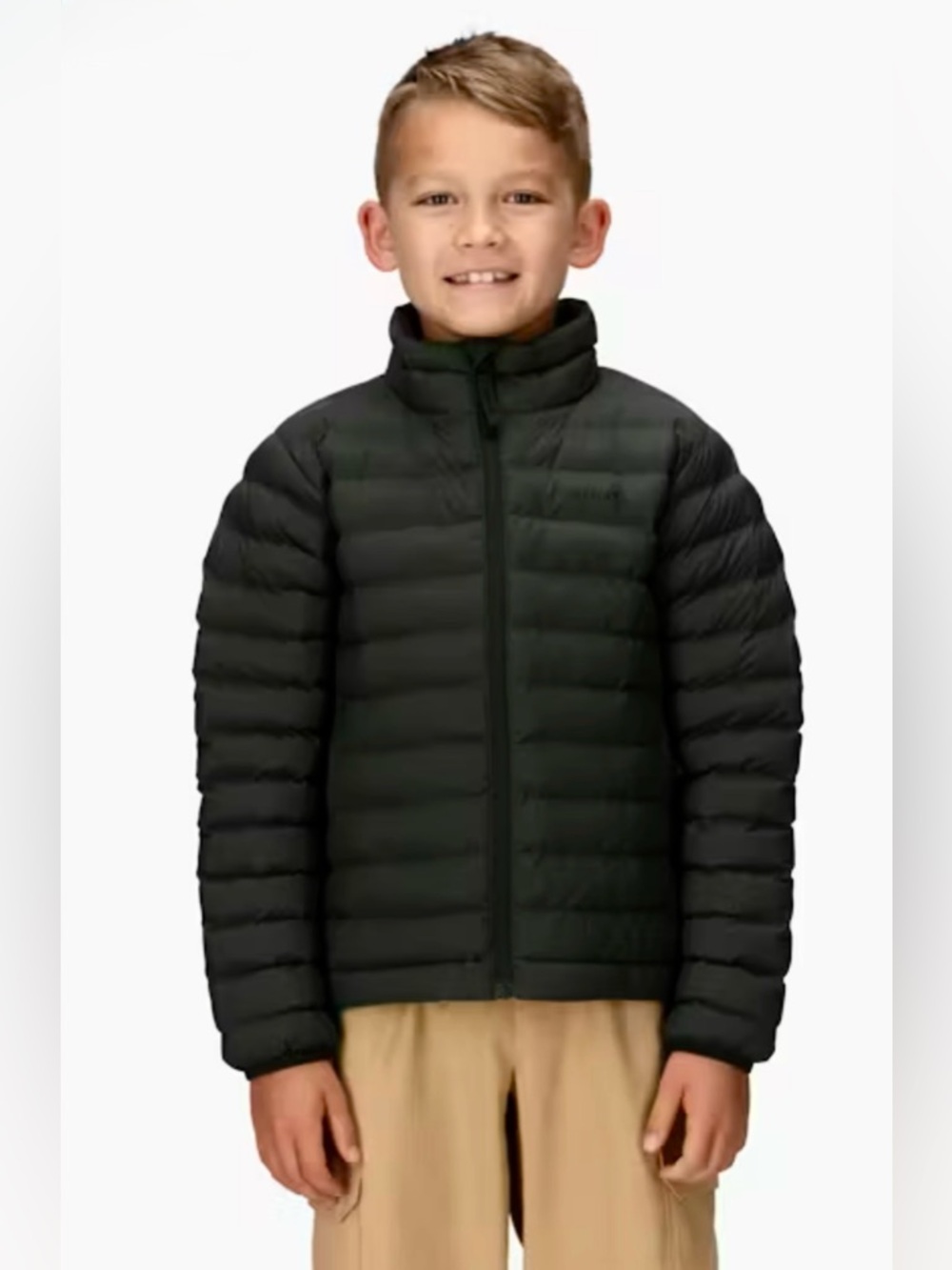 Marmot Black Quilted Puffer Jacket Kids XL (Boy or Girl)